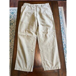 Columbia Flat Front Khaki Chino Side Pocket Pants Men's Size 33 X 30